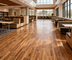 Education tile flooring