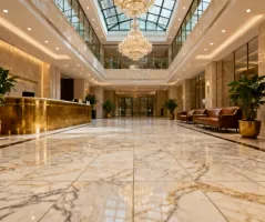 Hospitality tile flooring