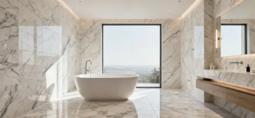 Residential bathroom tile